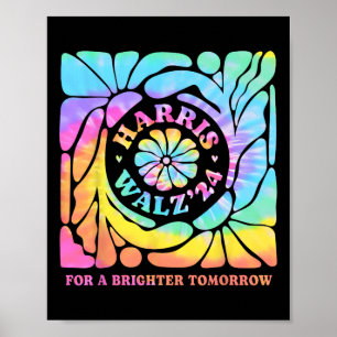 Poster Harris Waltz Eleição 2024 Kamala Harris Tim Waltz