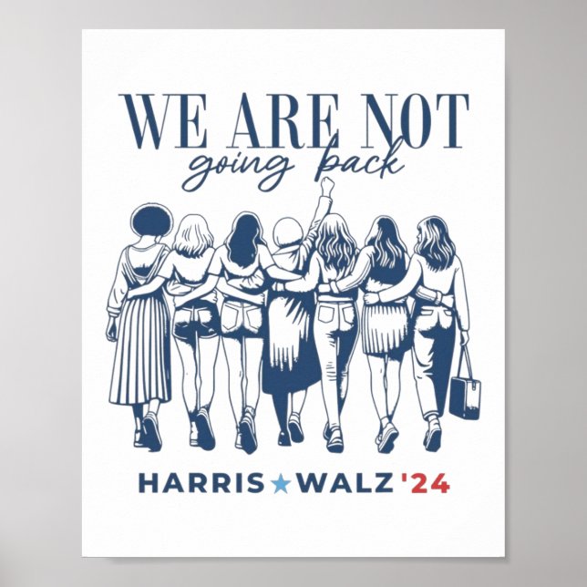 Poster Harris Waltz Nós Não Voltaremos Ao Vivo De Femin (Frente)