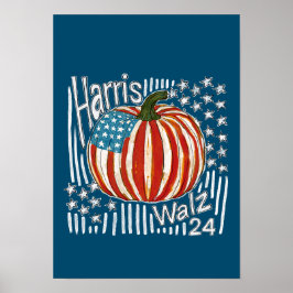 Poster Harris Walz 24