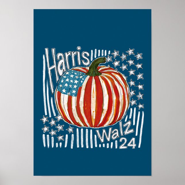Poster Harris Walz 24 (Frente)