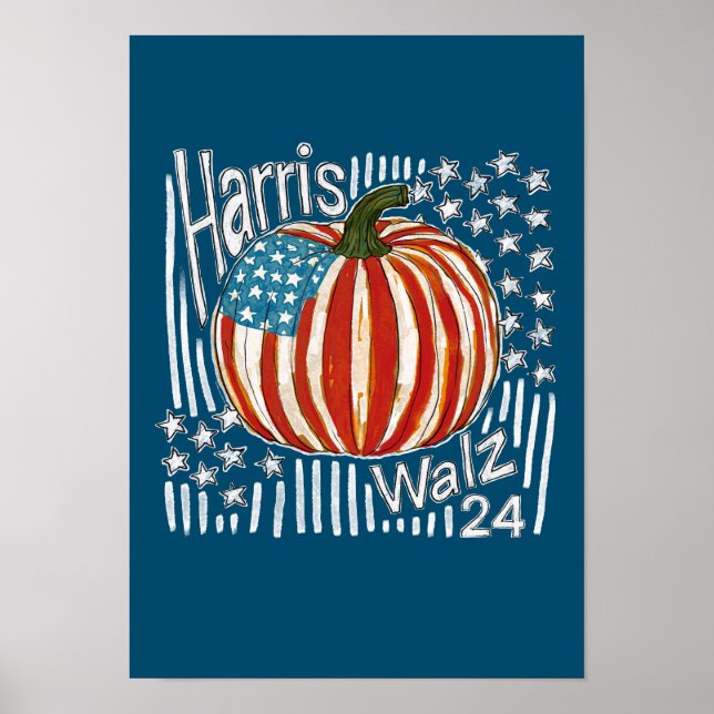 Poster Harris Walz 24 (Frente)