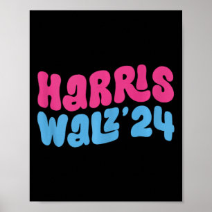 Poster Harris Wheimer 24 Kamala Harris Senhora Presidente