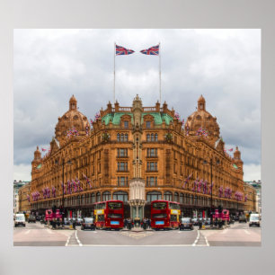 Pôster Harrods do hdr de Knightsbridge