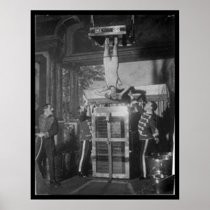 Pôster Harry HOUDINI Escape Artist Water Torture