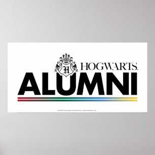Poster Harry Potter   Alumínio HOGWARTS™