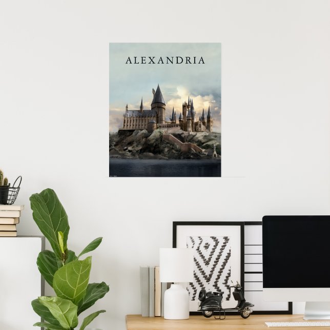 Poster Harry Potter | Castelo de Hogwarts Diurno (Escritório em casa)