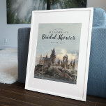 Poster Harry Potter | Chá de panela do Castelo Hogwarts<br><div class="desc">Bem-vindos aos seus convidados ao Chá de panela com estes sinais de boas-vindas do Harry Potter.</div>