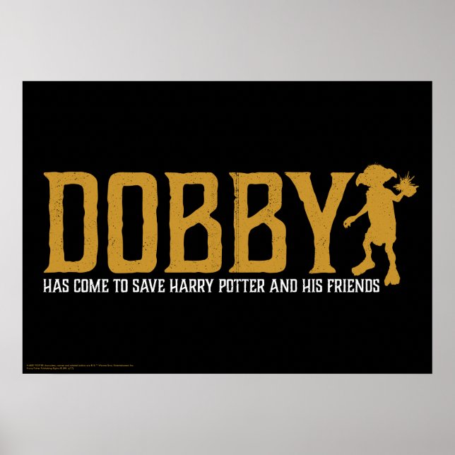 Poster Harry Potter | Dobby Save Harry Potter (Frente)