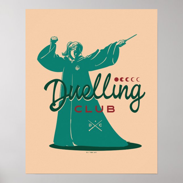 Poster HARRY POTTER™ Dueling Club Graphic (Frente)