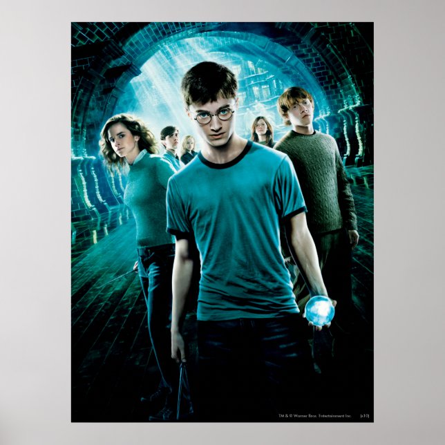 Poster HARRY POTTER E A ORDEM DO PHOENIX™ Blue (Frente)