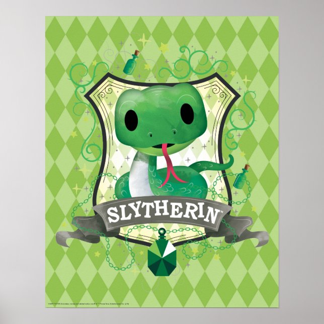 Poster Harry Potter | Encantamento do SLYTHERIN™ (Frente)