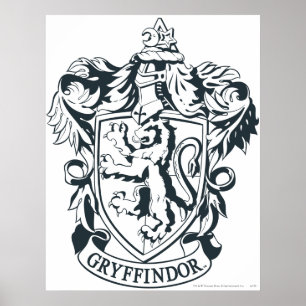Poster Harry Potter   Esboço Gryffindor Stencil