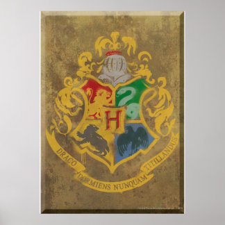 Pôster Harry Potter | Festa de Hogwarts rustica