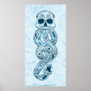 Poster Harry Potter   Gráfico Aguamenti Dark Mark