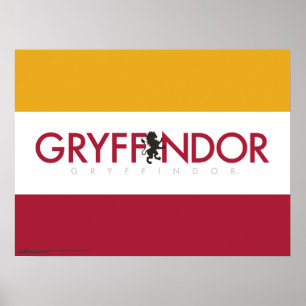 Pôster Harry Potter   Gryffindor House Pride Crest