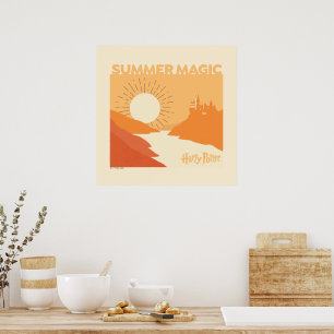 Poster HARRY POTTER™   HOGWARTS™ Summer Magic