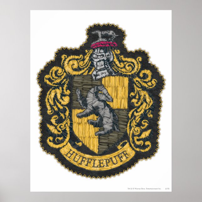 Pôster Harry Potter | Hufflepuff Crest Patch (Frente)