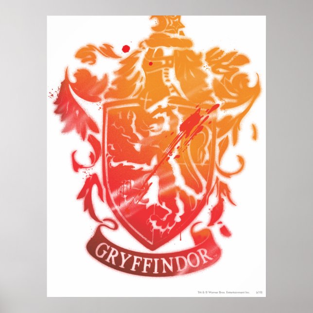 Poster Harry Potter | Pó de Gryffindor - Espalhado (Frente)
