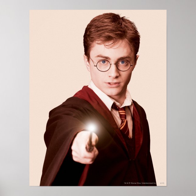 Poster Harry Potter Points Wand (Frente)