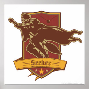 Pôster Harry Potter   QuIDDITCH™ Seeker Crest