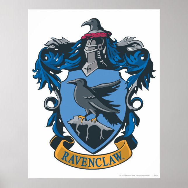 Pôster Harry Potter | Ravenclaw Casaco de armas (Frente)