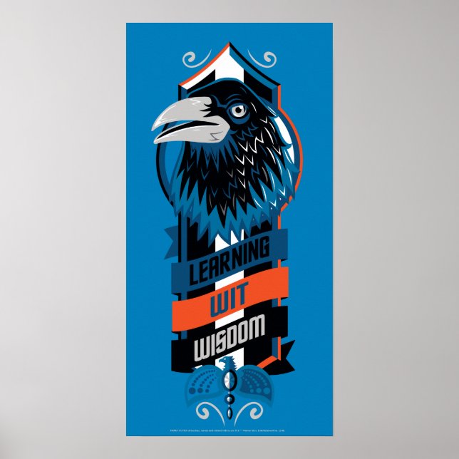 Poster Harry Potter| RAVENCLAW™ House Sigil (Frente)