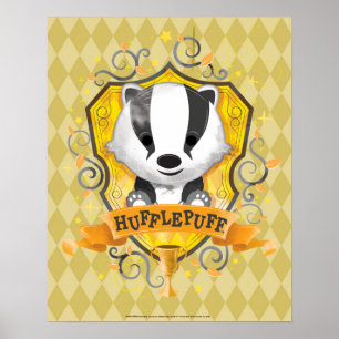 Poster Harry Potter   Símbolo Encantador da HUFFLEPUFF™