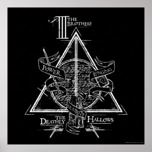 Pôster Harry Potter Spell   FEIRAS MORTAS