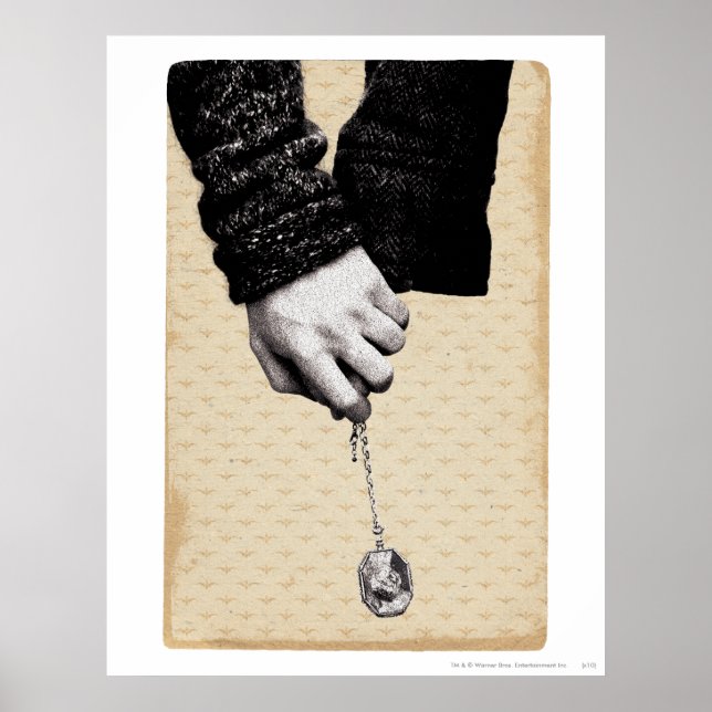 Poster Harry Potter Spell | Mãos na mão com Horcrux (Frente)