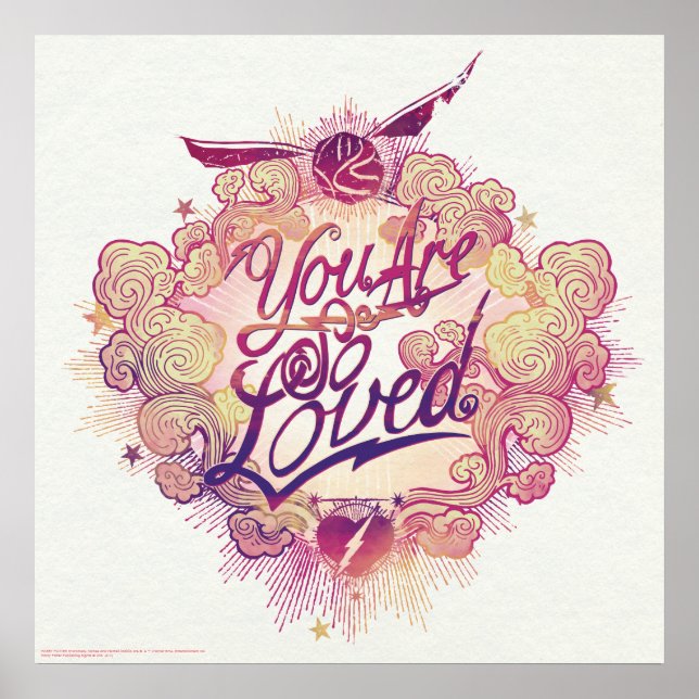 Pôster Harry Potter | Você É Tão Amado (Frente)