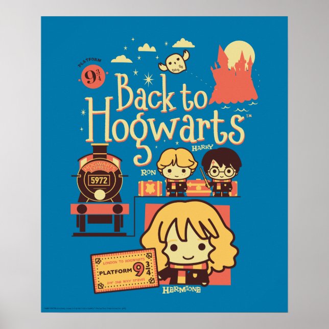 POSTER HARRY POTTER™ | VOLTAR A HOGWARTS™ (Frente)