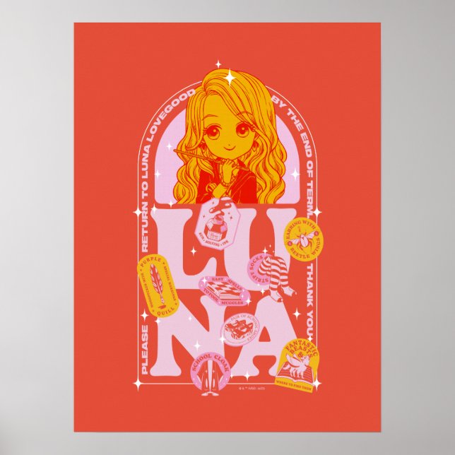 Poster HARRY POTTER™ | Volte a Luna Lovegood (Frente)