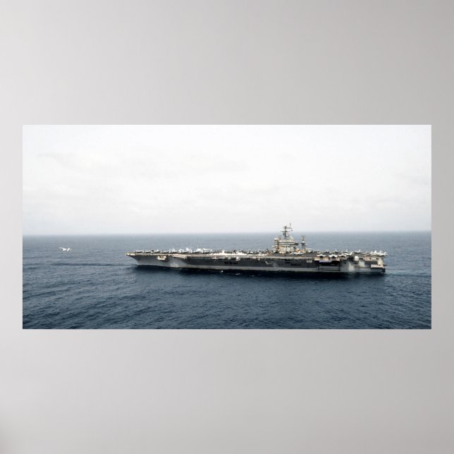 Poster Harry S. Truman (CVN 75). (Frente)