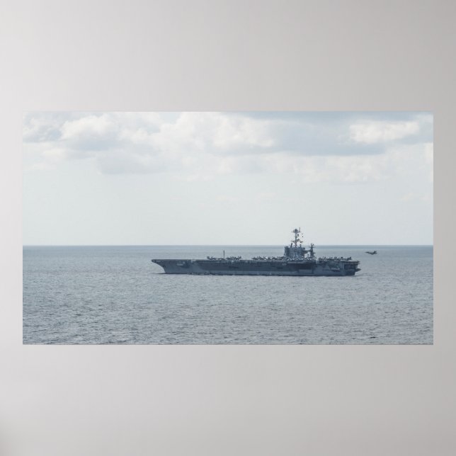 Pôster Harry S. Truman (CVN 75) (Frente)