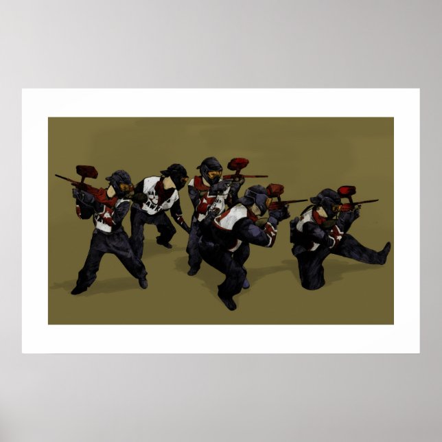 Pôster Hartford Paintball (Frente)