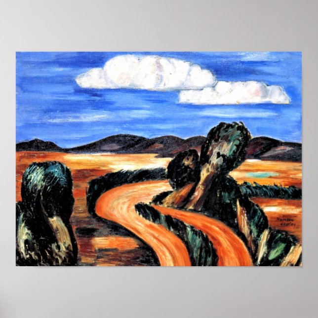 Poster Hartley - Paisagem, Novo México (Frente)