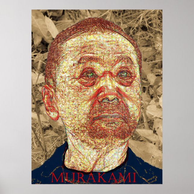 Poster Haruki Murakami (Frente)
