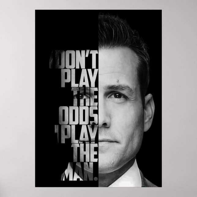Poster Harvey Specter Cotes (Frente)