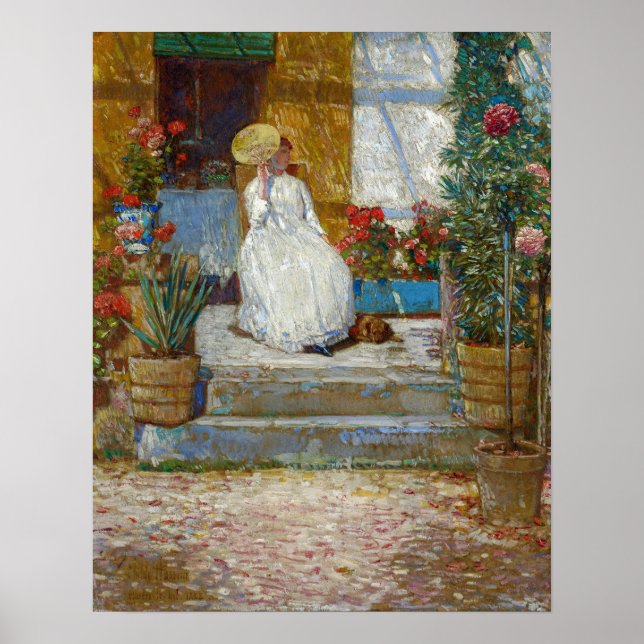 Poster Hassam - Ao Sol 1888 (Frente)