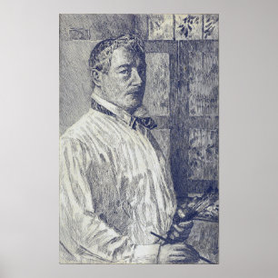 Poster Hassam - Autorretrato