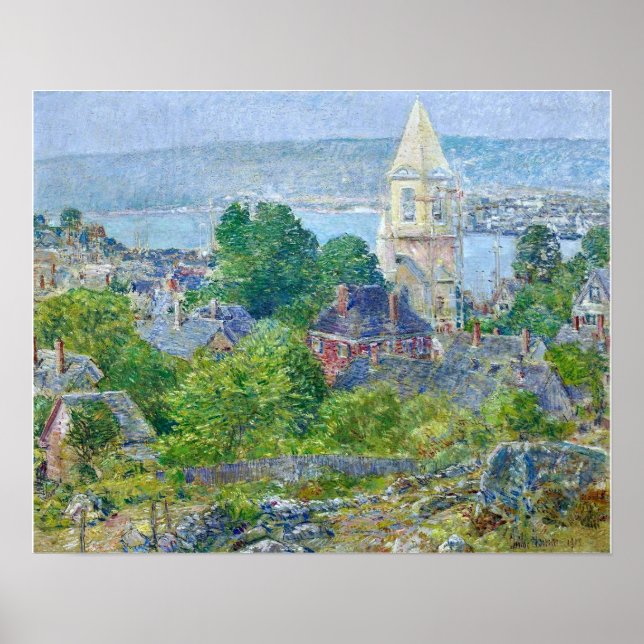 Poster Hassam - Gloucester 1919 (Frente)