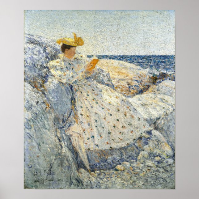 Poster Hassam - Luz Solar de Verão (Ilhas Shoals) (Frente)