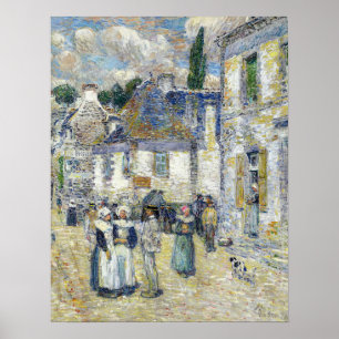 Poster Hassam - Pont Aven 1897