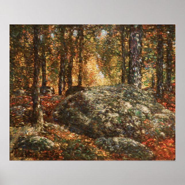 Poster Hassam - The Jewel Box Old Lyme 1906 (Frente)