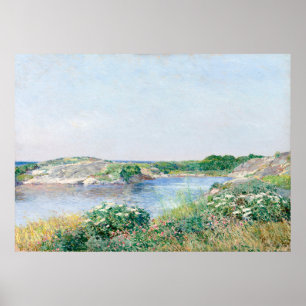Poster Hassam's The Little Pond, Appledore