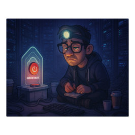 Pôster Hast du schon neu gestartet?