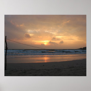 Poster Hat Rin Beach Sunrise... Koh Phangan, Tailândia