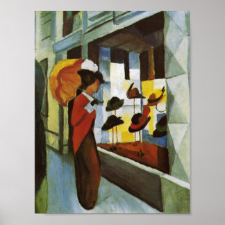 Poster Hat Shop (Hutladen) 1914