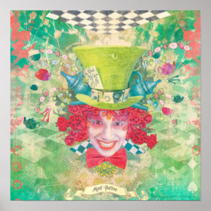 Pôster Hatter louco