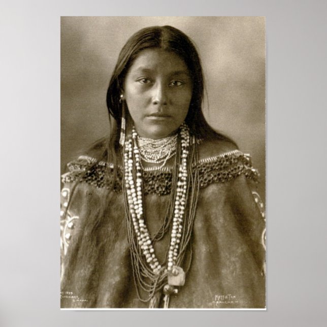 Poster Hattie Tom, Chiricahua Apache (Frente)